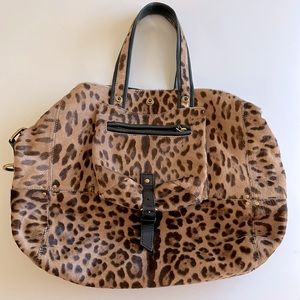 Jerome Dreyfuss Billy in calf hair leopard